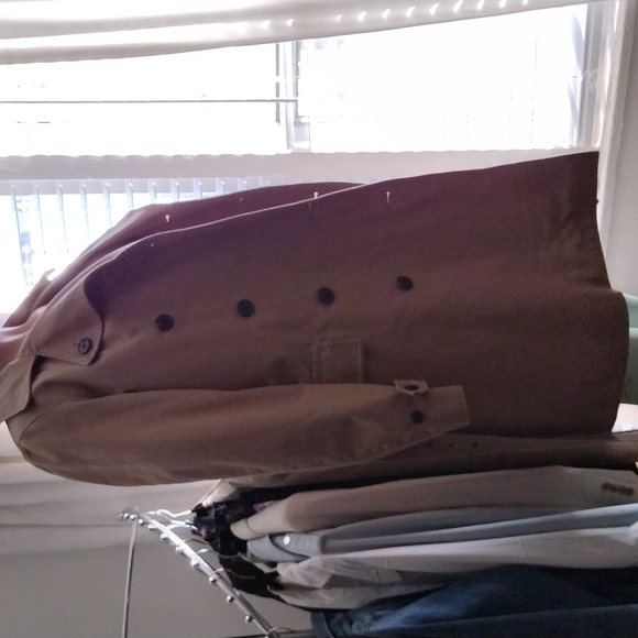 Inès de la Fressange,uni qlo ,camel trench coat , M - Picture 8 of 16